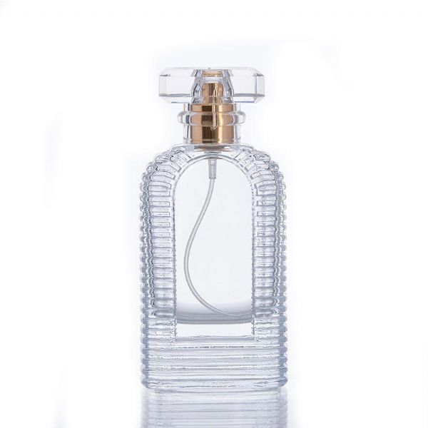 Customized Suppliers 50ml luxury and clear refillable perfume atomizer bottles