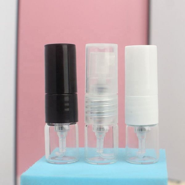 Wholesale 1ml Mini Sample Perfume Atomiser Refillable Glass Spray Bottles