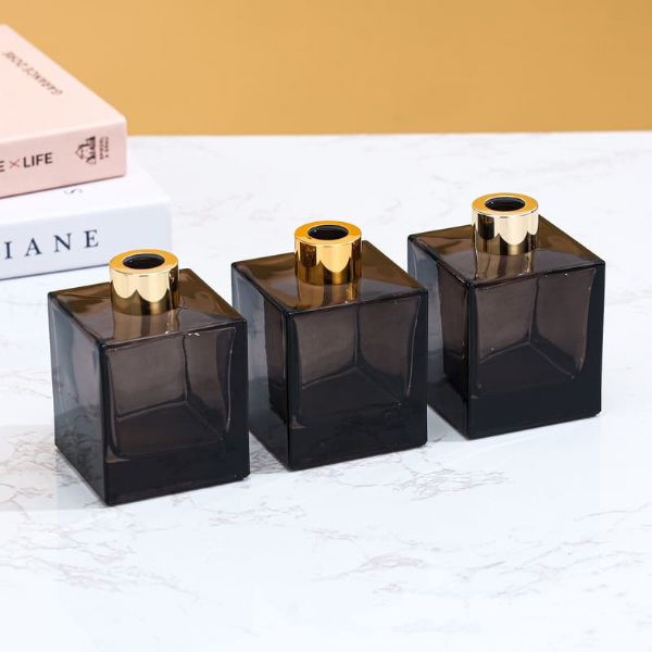 Factory Luxury Empty Square Glass Perfume 200ml Bottles