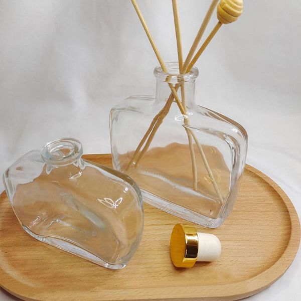 Custom Scented Dry Flower Fragrance Glass Diffuser Bottles