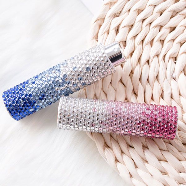 Custom wholesale 10ml diamond sample perfume bottles