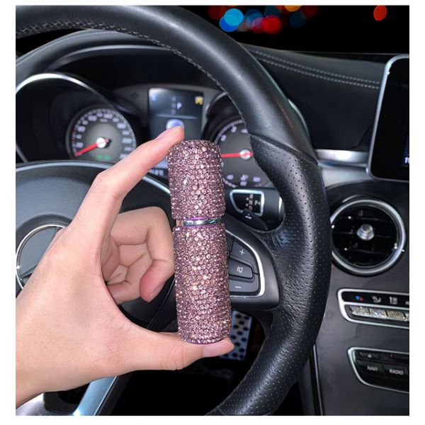 Custom Bling diamond 10ml spray perfume packed bottles