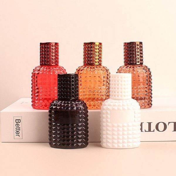 Perfume Bottle Packaging 30ml Empty Glass Refillable Fragrance Bottle Pineapple