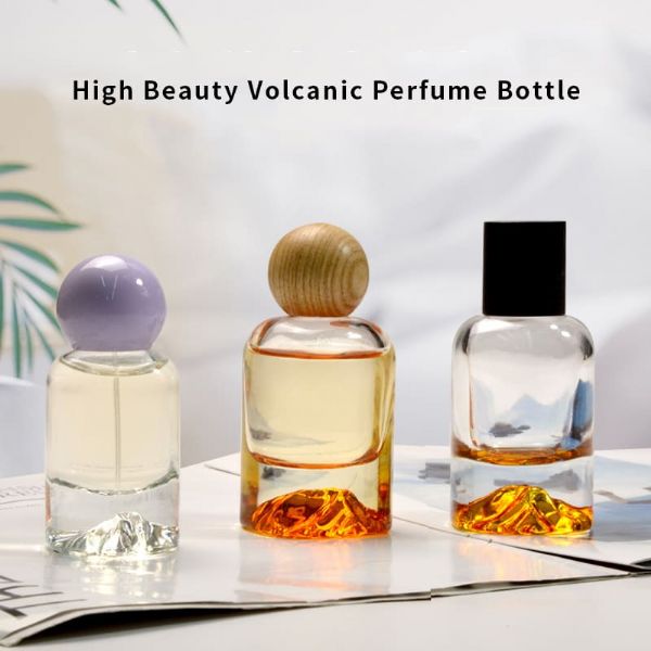 Custom Design Luxury 30ml 50ml Empty Glass Refillable Perfume Bottle