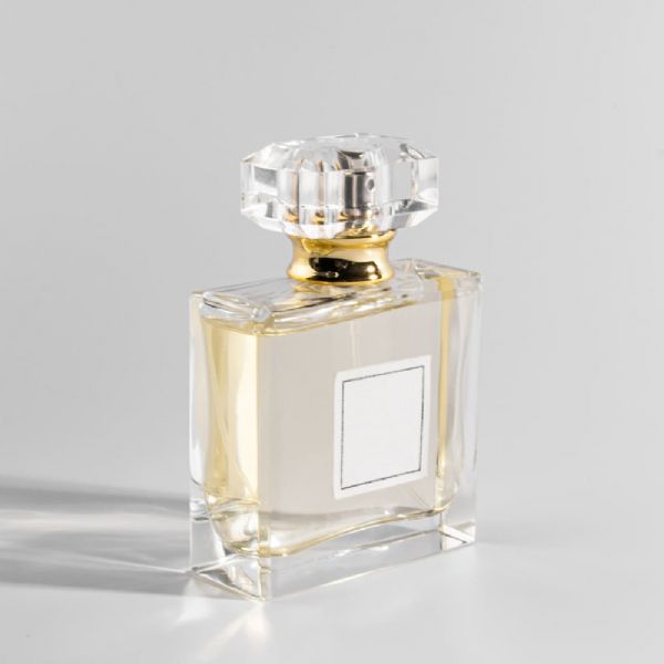 Square Perfume Bottle 50ml Clear Spray Bottle