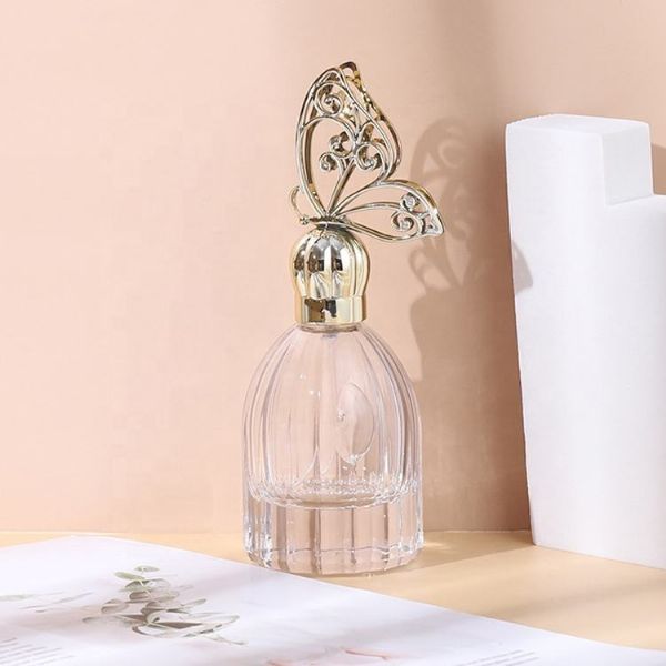 Wholesale Glass Perfume Bottles with Butterfly Top