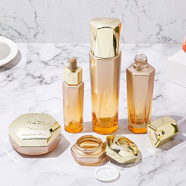 Customized Hexagonal Dropper Eye Cream Bottles