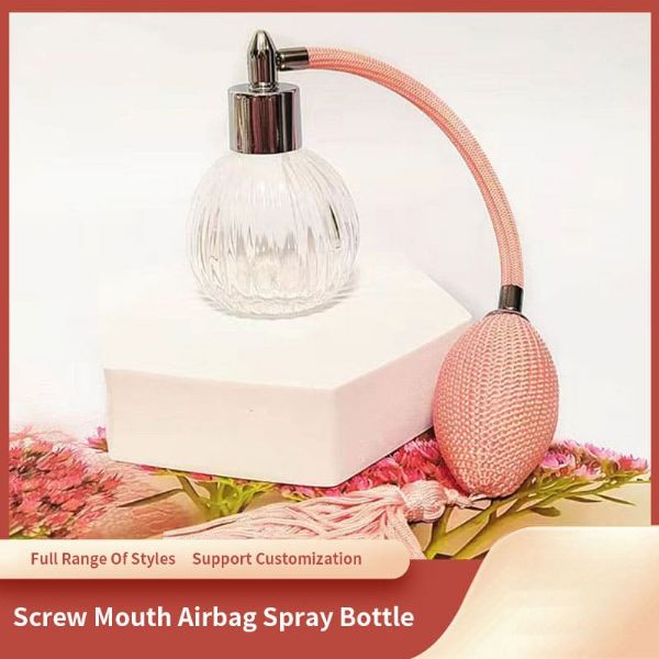 Glass Perfume Bottles With Airbag Spray Lid Manufacture Wholesa