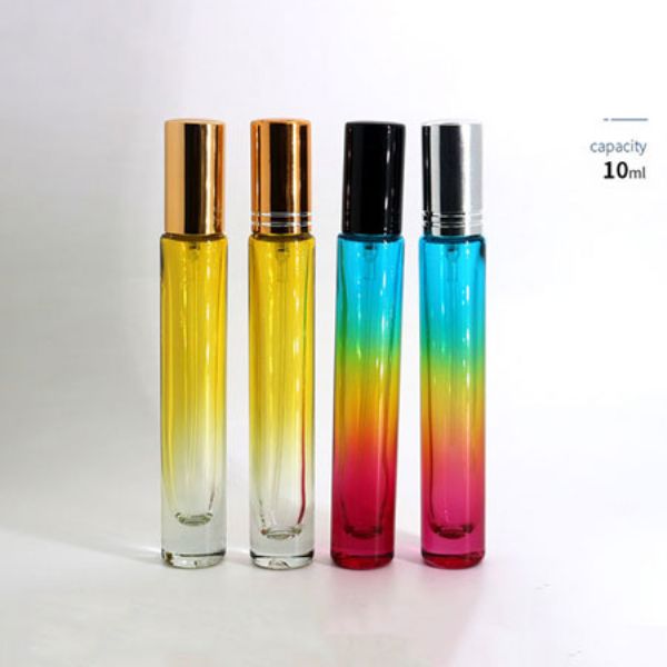 Customized 10ml portable sample dispensing perfume bottles