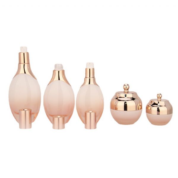 Cosmetic packaging bottles set glass essential oil bottle set series